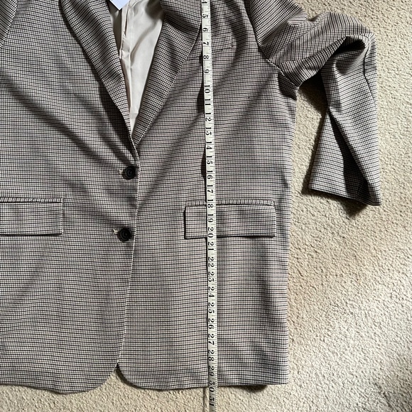 American Eagle blazer size women’s size large beige NWT - Picture 5 of 6